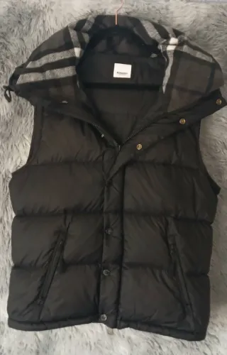 Chaqueta Burberry acolchada cuadros