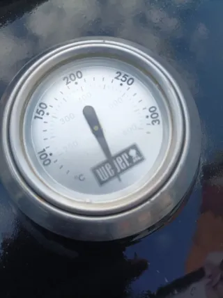 Barbacoa de jardín negra