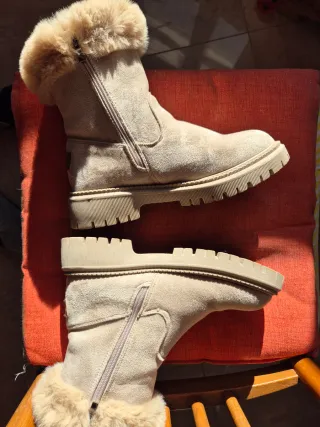 Stivaletti donna beige n.38