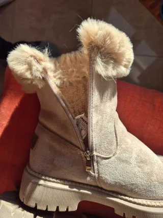 Stivaletti donna beige n.38