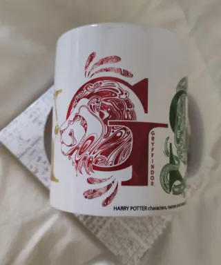 TAZA 4 CASAS DE HOGWARTS HARRY POTTER