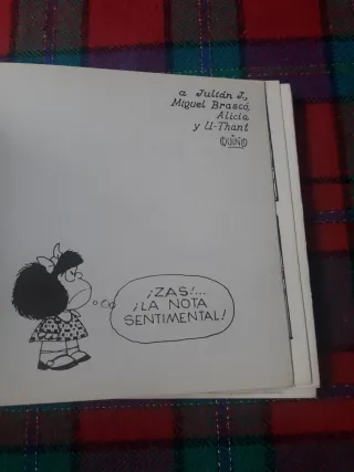 Libro cómic Mafalda 1