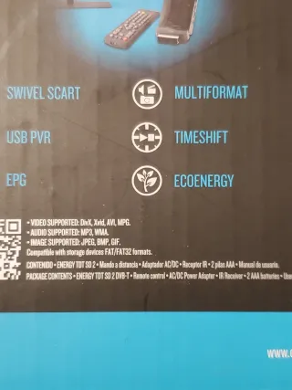 TDT antiguo, reproduce multimedia (ver descripc)