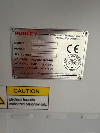 Impresora DTF AUDLEY 33cm