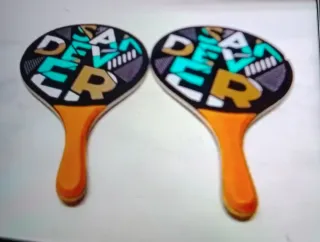 Palas de playa con diseño