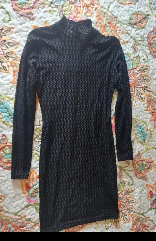 Vestido vintage fiesta negro