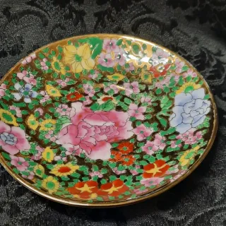 Coppia tazzine vintage stile orientale