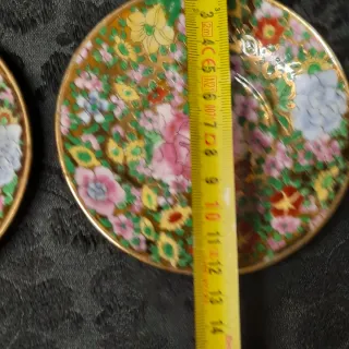 Coppia tazzine vintage stile orientale