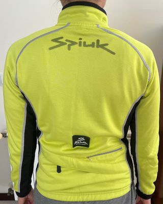 Giubbotto Ciclismo Donna Spiuk Verde e Nero