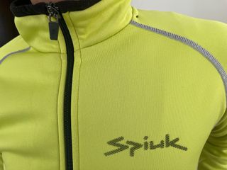 Giubbotto Ciclismo Donna Spiuk Verde e Nero