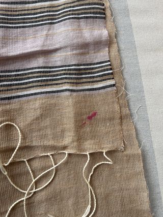 Bufanda ligera beige y marrón