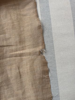 Bufanda ligera beige y marrón