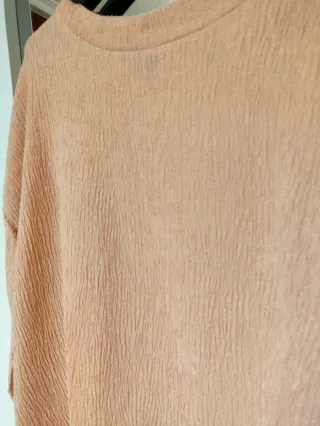 Blusa manga francesa encaje T. S