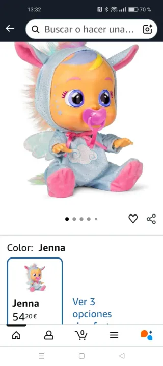 Bebé Llorón Unicornio