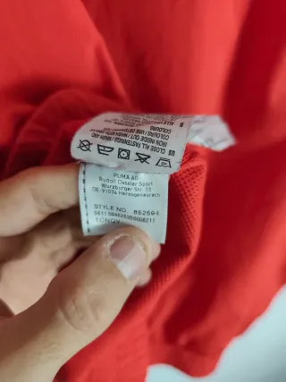 Chaqueta Puma Roja