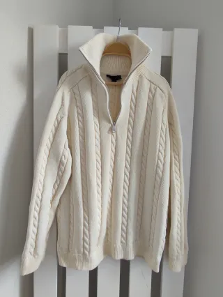 Zara: jersey de punto de algodón -XL-