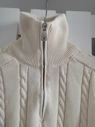 Zara: jersey de punto de algodón -XL-