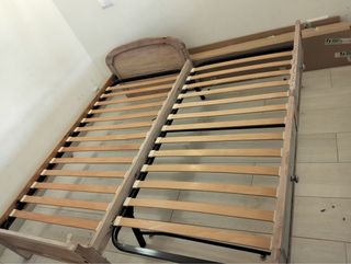 Cama nido de madera para niños