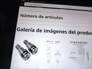 Extremos Manillar TMAX Aluminio