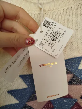 Jersey Springfield Talla L Mujer