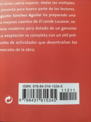 El conde Lucanor, ESO. Material auxiliar (Spani...