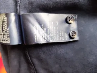 Camisa Tommy Hilfiger Estampada Azul y Blanca