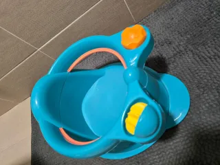 Sillita Bañera Bebé Azul