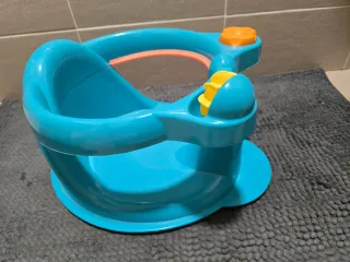 Sillita Bañera Bebé Azul