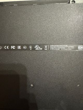 Ordenador HP Blanco y Negro