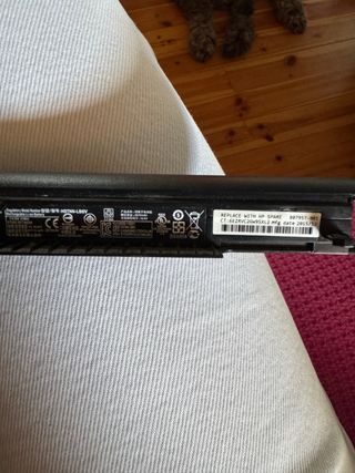 Ordenador HP Blanco y Negro