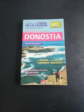 Libro "Montes desde Donostia"