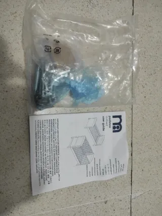 Cuna infantil blanca convertible