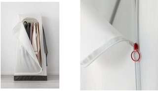 Armario VUKU blanco tela. 4 UNIDADES 25€