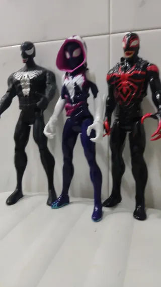 Lote 3 Figuras Superhéroes Marvel TAMAÑO GRANDE