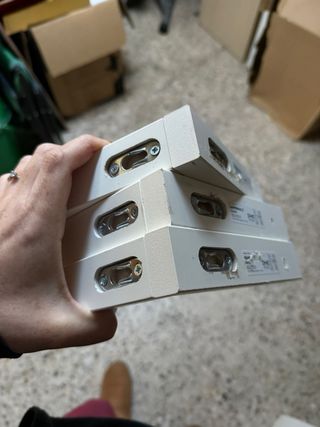 3 Escuadras IKEA RAMSHULT Blancas