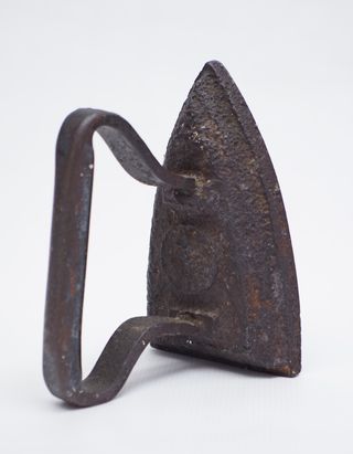 Plancha Antigua Hierro - Decoración Rústica S. XIX