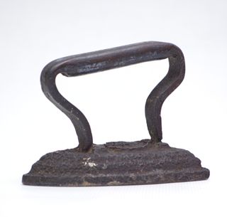 Plancha Antigua Hierro - Decoración Rústica S. XIX