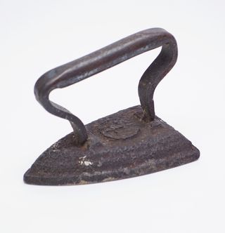 Plancha Antigua Hierro - Decoración Rústica S. XIX