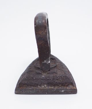 Plancha Antigua Hierro - Decoración Rústica S. XIX