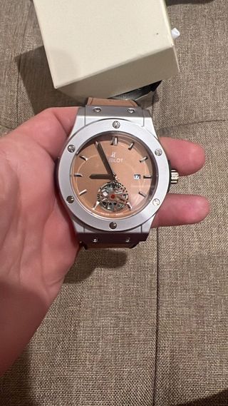 Reloj de Pulsera Plateado