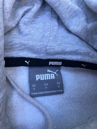 Conjunto Puma Gris Sudadera y Pantalón