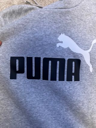 Conjunto Puma Gris Sudadera y Pantalón