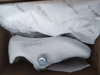 Zapatillas Ciclismo Santic Blancas Nuevas