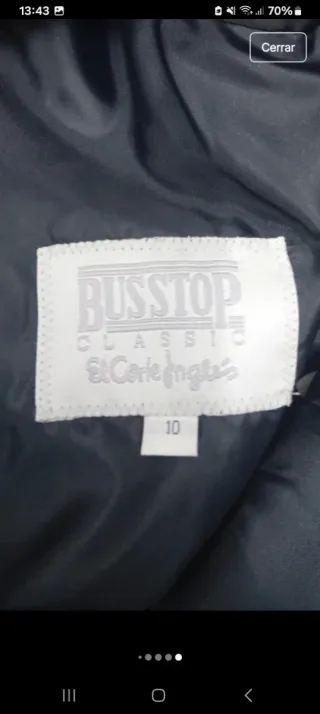 Traje marinero comunión talla 10