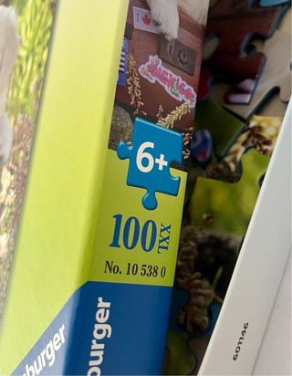 Puzzle Ravensburger Cachorros 100 Piezas XXL