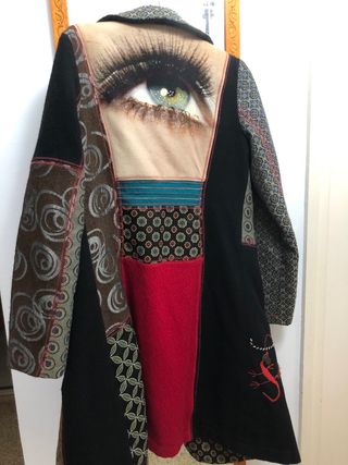 Abrigo Desigual Talla Única Multicolor