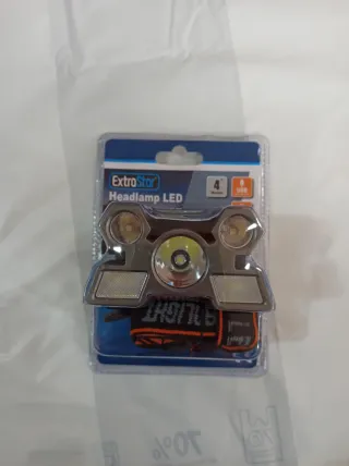 Linterna Frontal LED ExtroStar USB