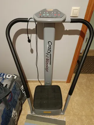 Plataforma Vibratoria Crazy Fit Massage