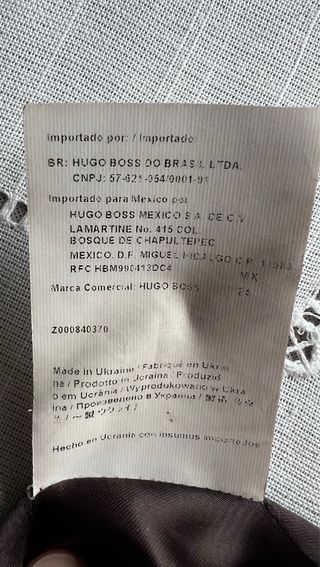 Abrigo BOSS mujer talla S