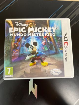 Juego Nintendo 3DS Epic Mickey Mundo Misterioso
